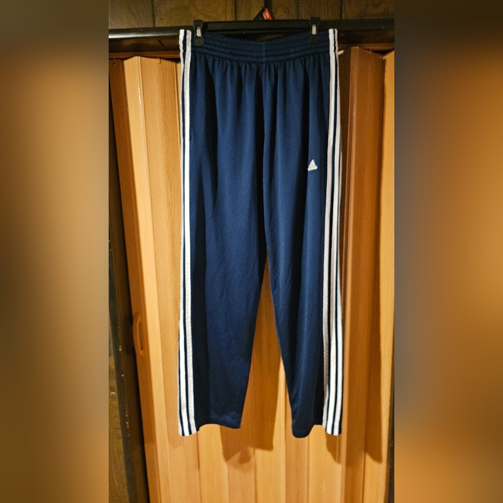 Mens Adidas Medium Blue Clima lite pants